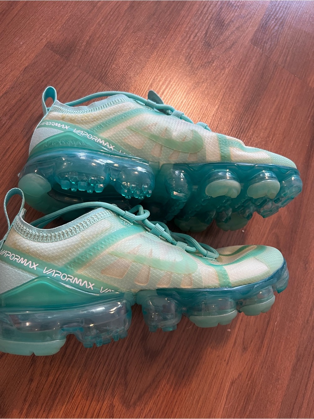 New Nike VaporMax Mint Blue Sneakers